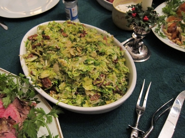 Brussel Sprouts and Pecans