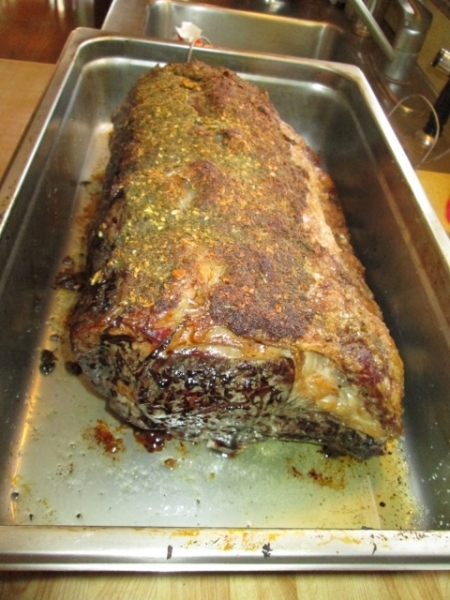 7 Rib Roast Herb and Horseradish