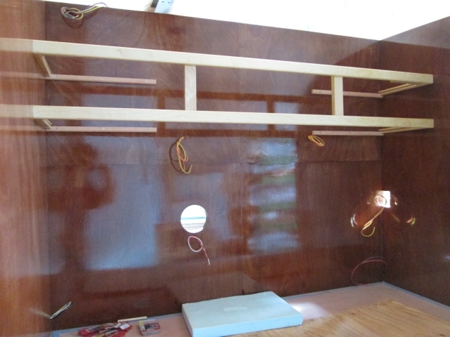 Galley Shelf Frame Fit