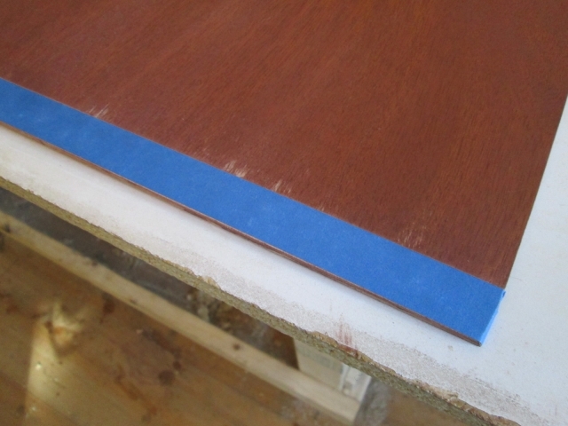 Peeled Up Stain