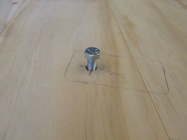 Plugged Tee Nut