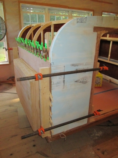 Front Wall Assy Glued