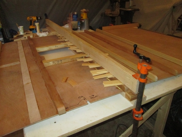 Front Vent Spar Glued