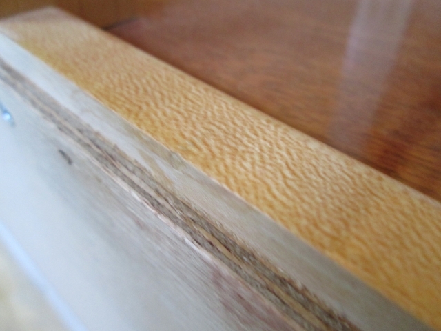 Filled Front Ledger Holes
