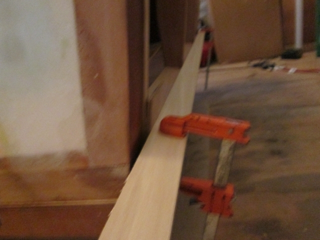 Temporary Lower Hatch Skin Cleat