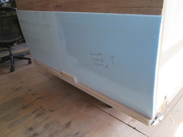 Faired Lower Curb Hatch Foam 2