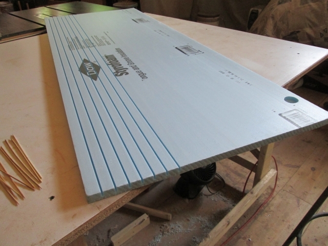 Kerfed Upper Hatch Foam