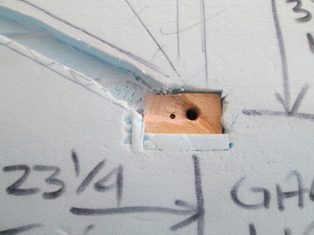 Filled Voids at Galley Light Block
