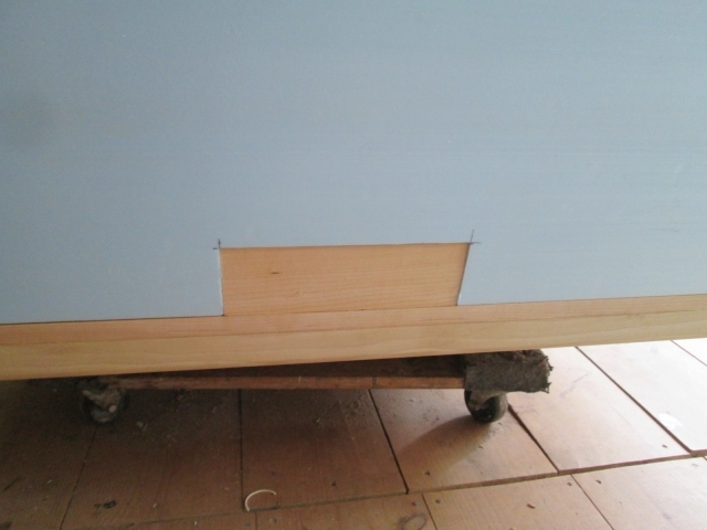 Lower Hatch Panel Dry Fit