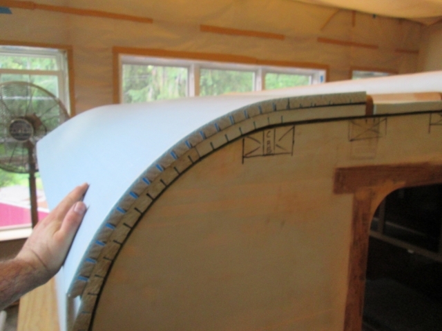 Top Front Foam Kerfed