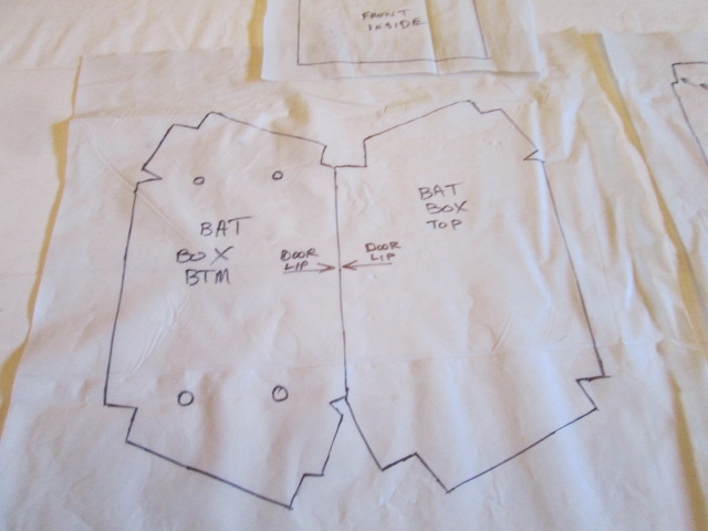 Template Traced on Plastic Sheet 2