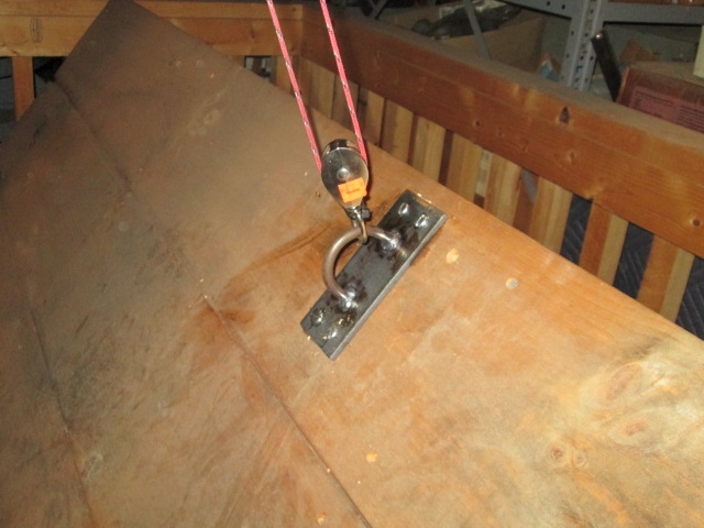 Trap Door Pulley Anchor