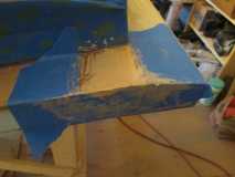 Hatch Seal Lip to Bumper Fairing Curb