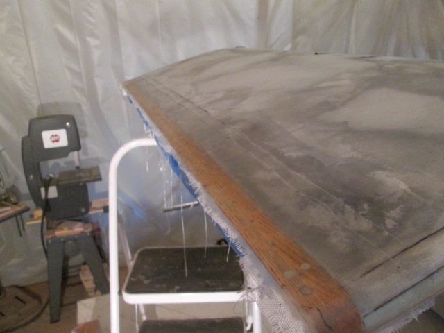 Hatch Hinge Glass Laid Up