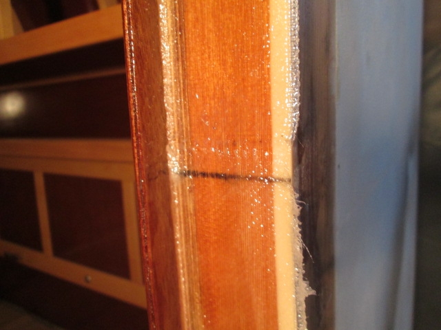 Curb Door Jamb Front FG Butt Joint