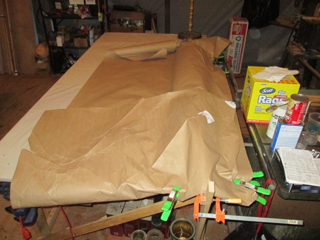 FG Roll Covered Up for Night