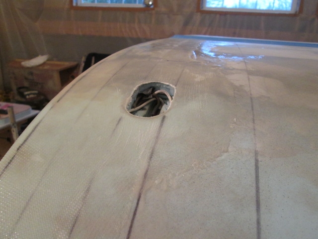 Hatch Clearance Light Recess Trimmed