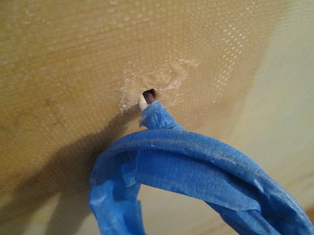Porch Light Wire Trimmed