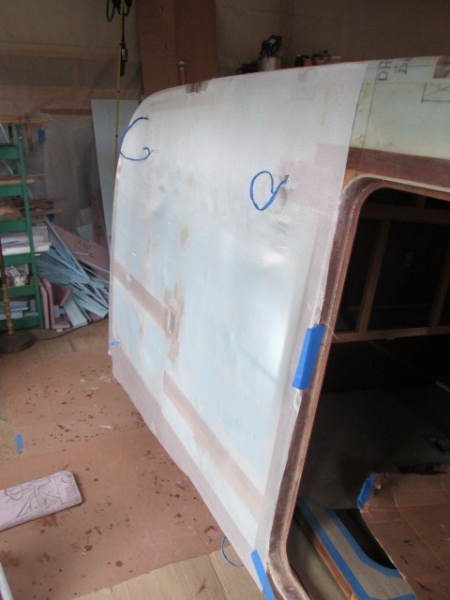 Curb Rear Wall 1st Ply Fit