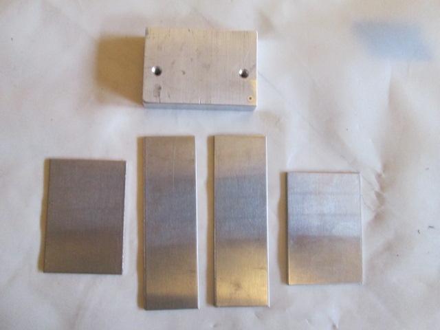 Bolt and Strike Plate Blanks w Strike Plt Jig