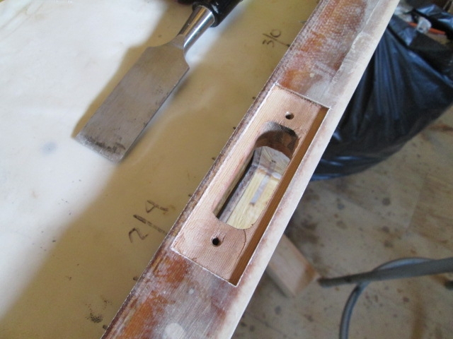 Door Latch Plate Mortise