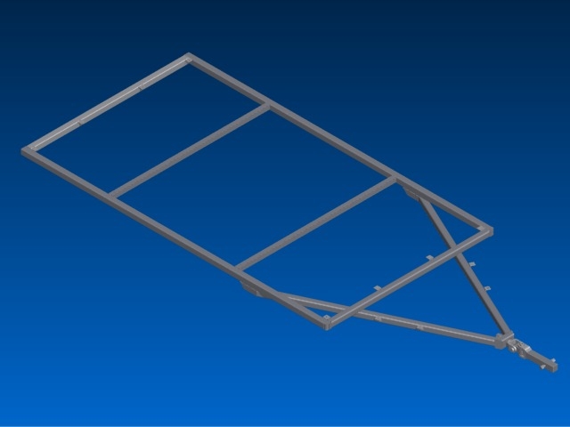 TPCE Trailer Frame 3D Model