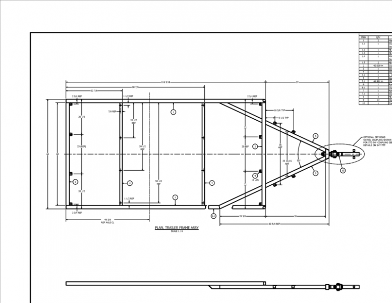 Trailer Detail Drawing