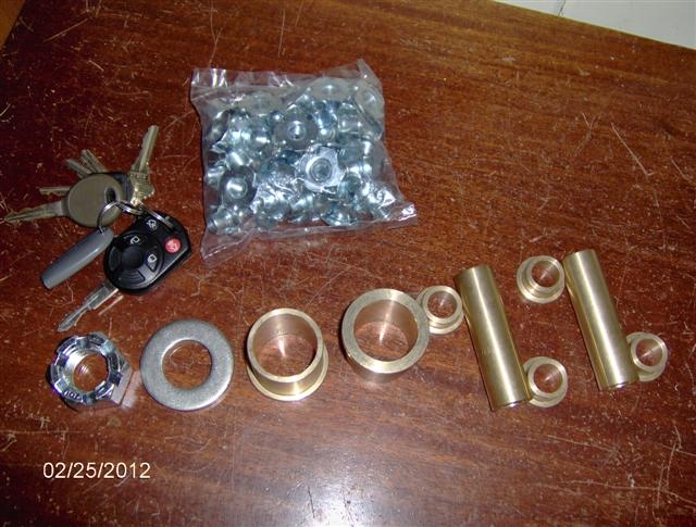 Swivel Hardware and Thread Inserts