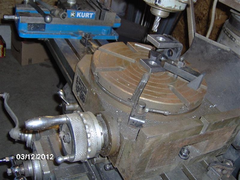 Rotary Table Set Up 5