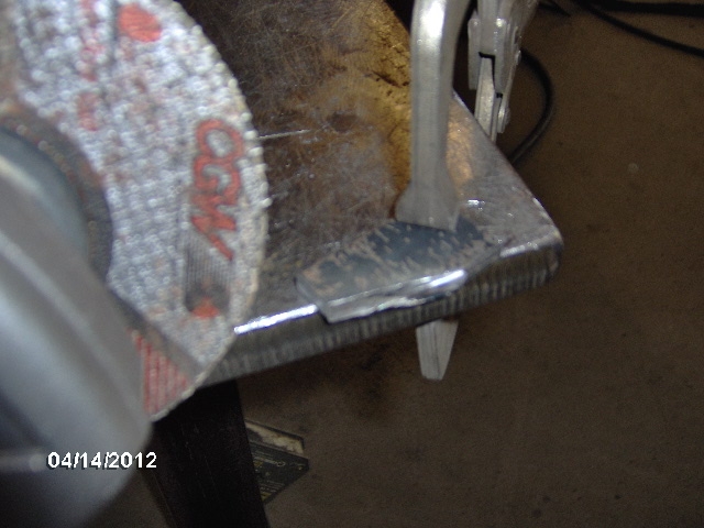 Front Spring Hgr Gusset Cut