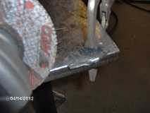 Front Spring Hgr Gusset Cut