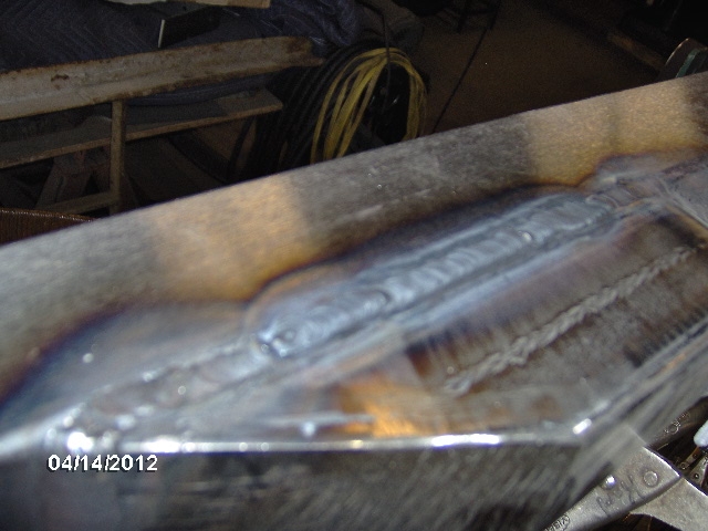 Curb Side Slider Weld