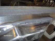 Street Side Rock Slider Outside Weld