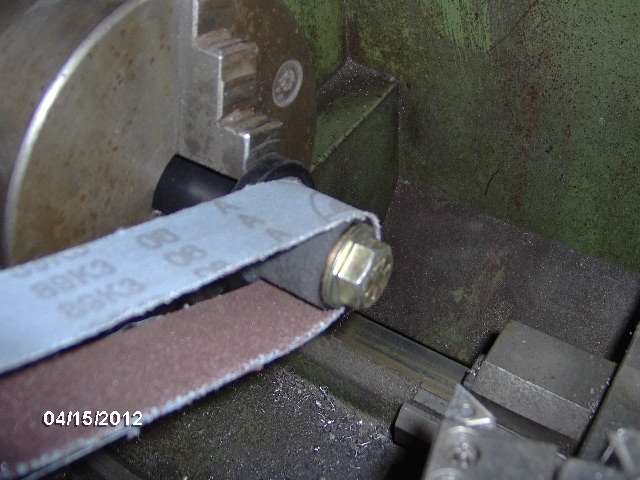 Spring Bushing Turning Sanding