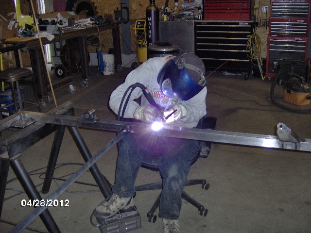 Upper Shock Mount Welding