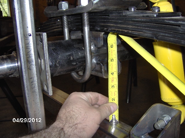 Measuring for Bump Stop