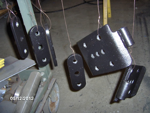 Suspension Parts in Paint