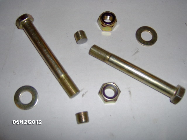 Trimmed Front Sping Bolts