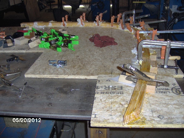Unmolding First Edge Rail