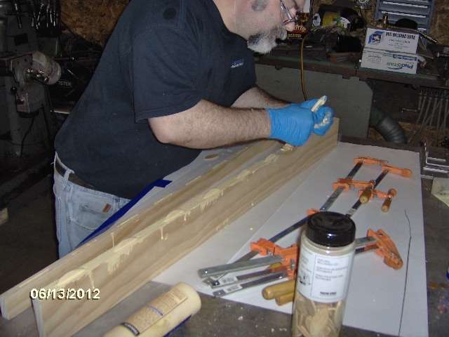 Glue Up Cap and Shed 2