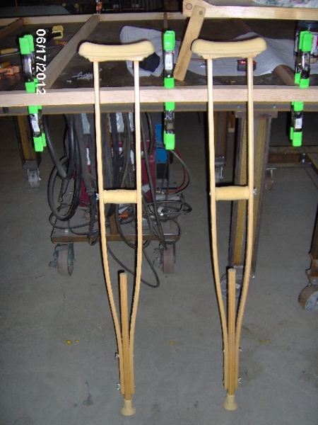 Table Leg Crutches