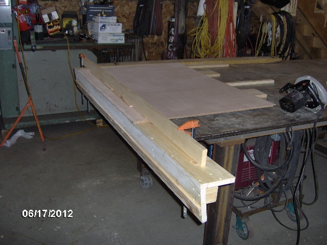 Scarfing Jig Setup