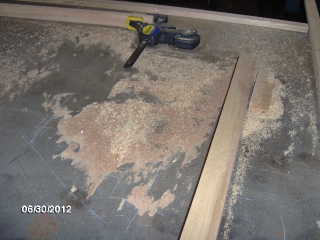 Router Saw Dust