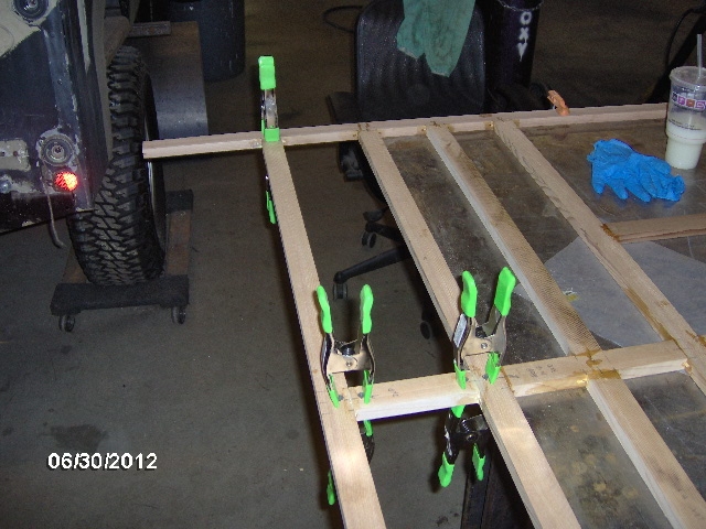 Bulkhead Frame Coming Together