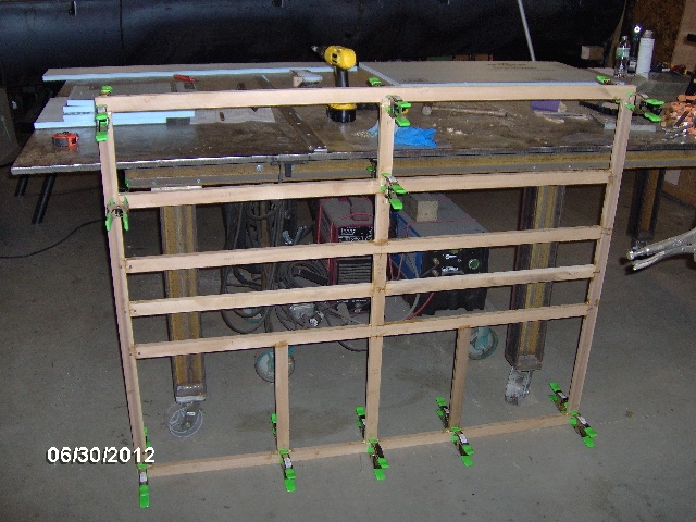 Bulkhead Frame Glue Up