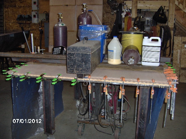 Bulkhead Panel Glue Up 2