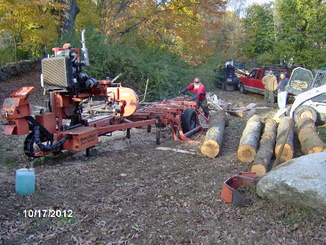 Saw Mill Positioning Log