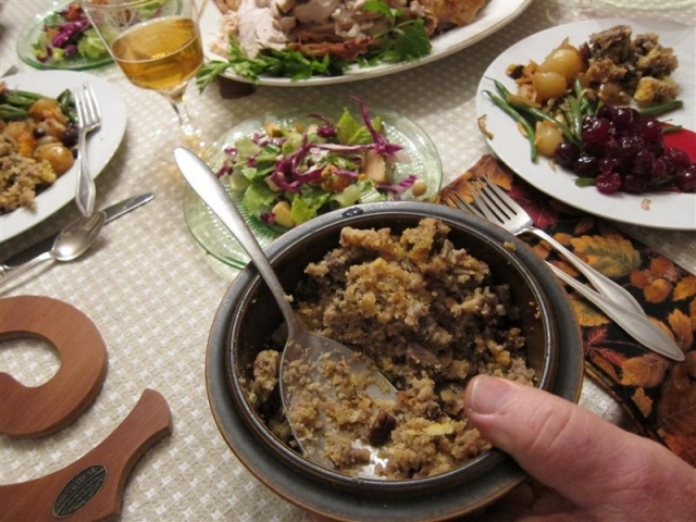 Ann's Cornbread Stuffing