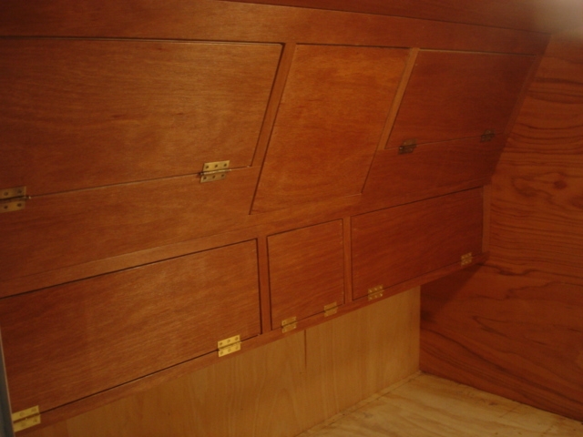 rear cabinets