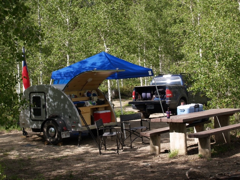 Camp @ The Narrows, Wy.